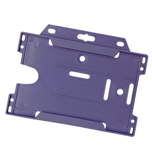 Lilac Plastic ID Card Holder **SALE ITEM - 50% OFF** by School Badges UK