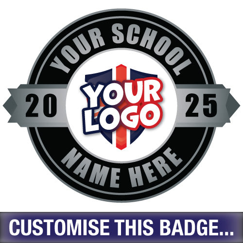 Personalised Leavers Badge by School Badges UK