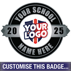 Personalised Leavers Badge by School Badges UK