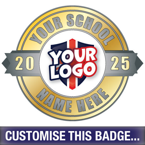 Personalised Leavers Badge by School Badges UK