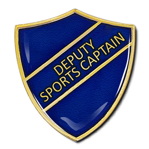 Deputy Sports Captain Shield Badge by School Badges UK