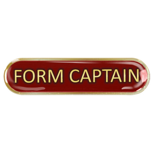 Form Captain Bar Badge by School Badges UK