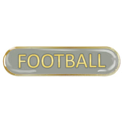 Football Bar Badge by School Badges UK