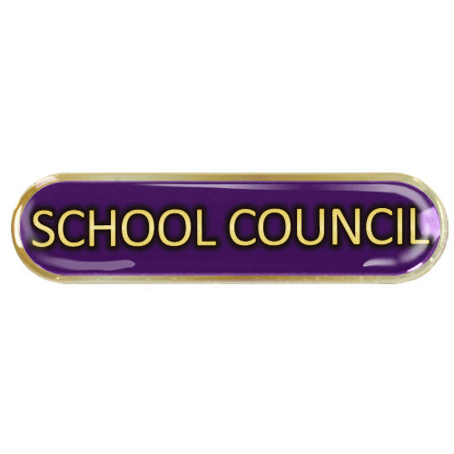 School Council Bar Badge by School Badges UK