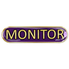 Monitor Bar Badge by School Badges UK