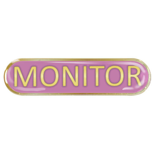 Monitor Bar Badge by School Badges UK