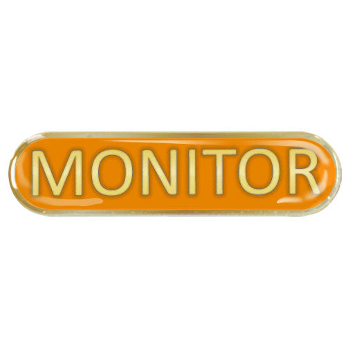 Monitor Bar Badge by School Badges UK