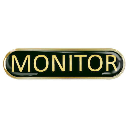 Monitor Bar Badge by School Badges UK