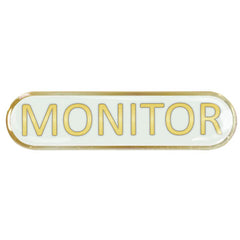 Monitor Bar Badge by School Badges UK