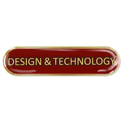 Design & Technology Bar Badge by School Badges UK