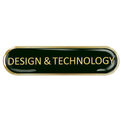 Design & Technology Bar Badge by School Badges UK