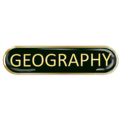 Geography Bar Badge by School Badges UK