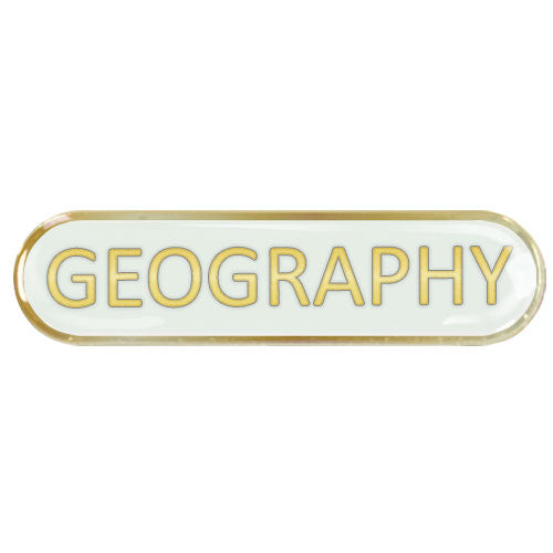 Geography Bar Badge by School Badges UK