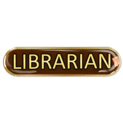 Librarian Bar Badge by School Badges UK