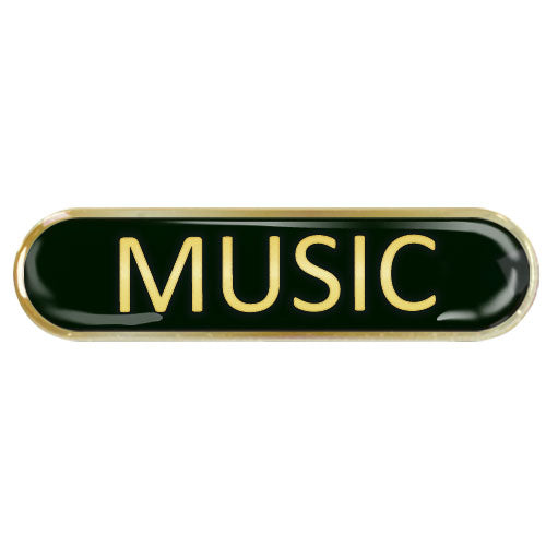 Music Bar Badge by School Badges UK