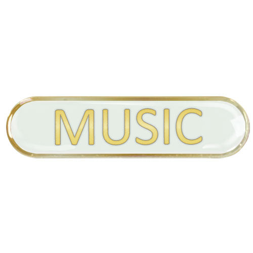 Music Bar Badge by School Badges UK