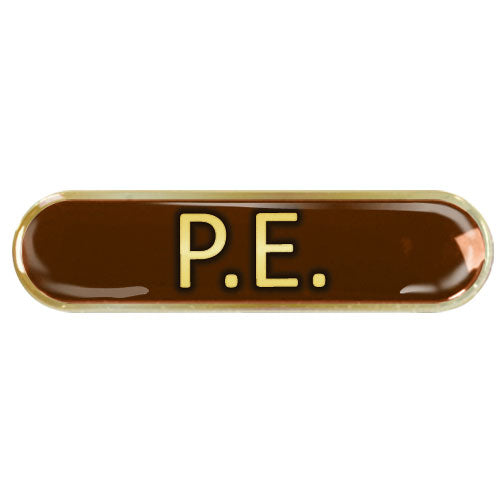 PE Bar Badge by School Badges UK