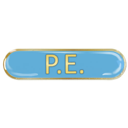 PE Bar Badge by School Badges UK