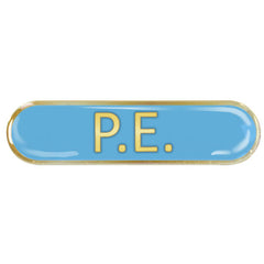 PE Bar Badge by School Badges UK