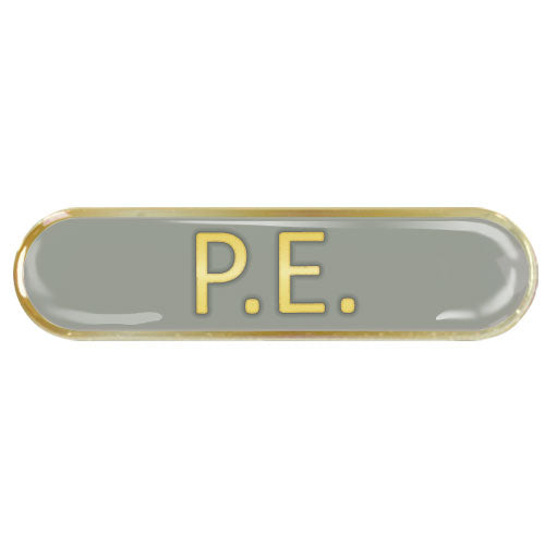 PE Bar Badge by School Badges UK