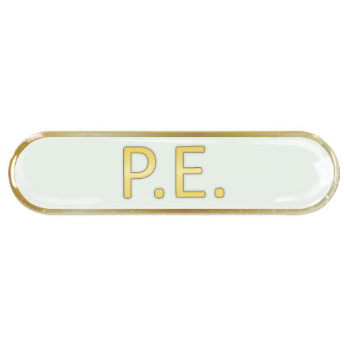 PE Bar Badge by School Badges UK