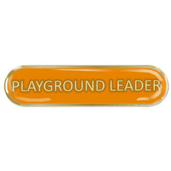 Playground Leader Bar Badge by School Badges UK