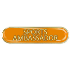 Sports Ambassador Bar Badge by School Badges UK