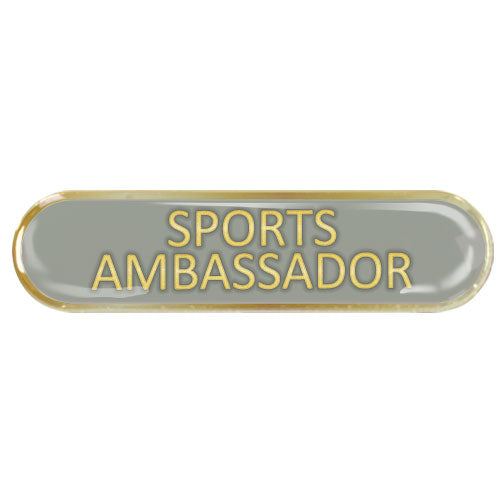 Sports Ambassador Bar Badge by School Badges UK