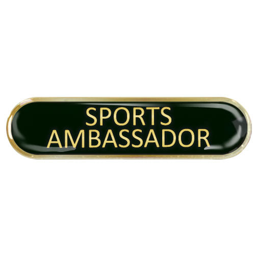 Sports Ambassador Bar Badge by School Badges UK