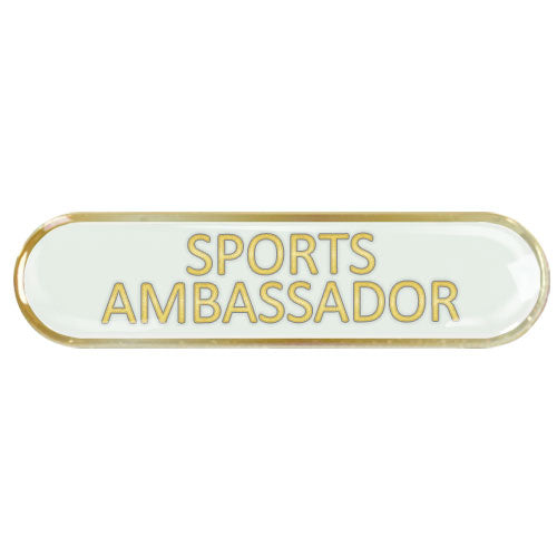 Sports Ambassador Bar Badge by School Badges UK