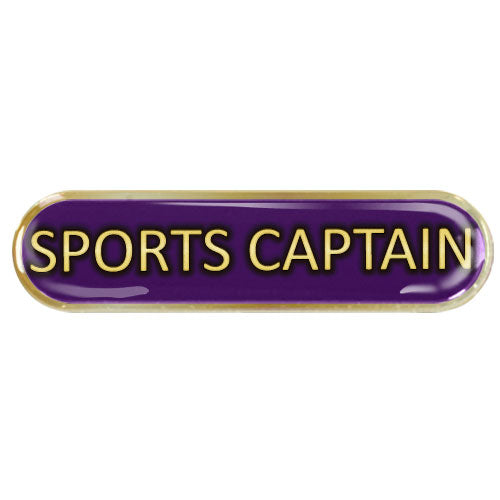 Sports Captain Bar Badge by School Badges UK