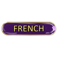 French Bar Badge by School Badges UK