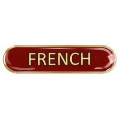 French Bar Badge by School Badges UK