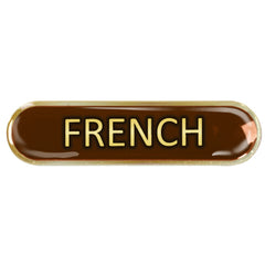 French Bar Badge by School Badges UK