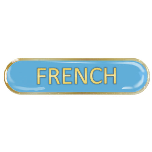 French Bar Badge by School Badges UK