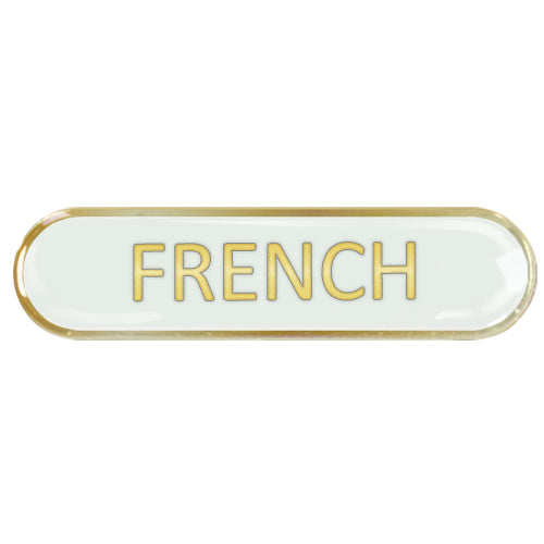 French Bar Badge by School Badges UK