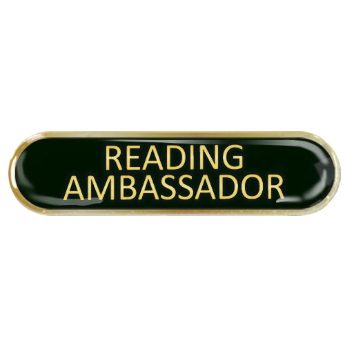 Reading Ambassador Bar Badge by School Badges UK