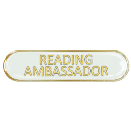 Reading Ambassador Bar Badge by School Badges UK