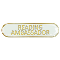 Reading Ambassador Bar Badge by School Badges UK