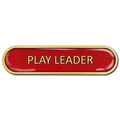 Play Leader Bar Badge by School Badges UK