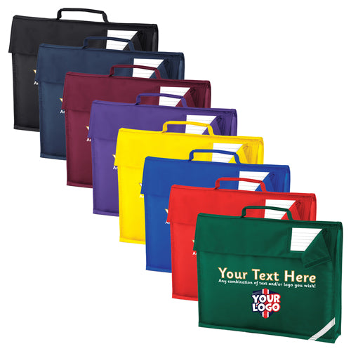 Personalised Book Bag by School Badges UK