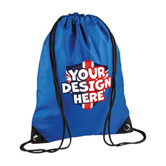 Personalised Drawstring School Bag by School Badges UK