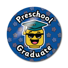 Preschool Graduate Stickers by School Badges UK
