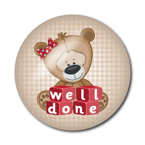 Well Done Animal Stickers by School Badges UK