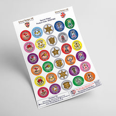 Special Helper Stickers by School Badges UK