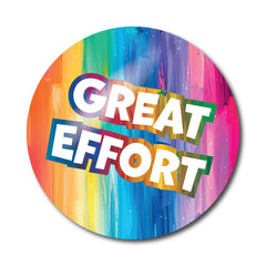 Well Done Rainbow Stickers by School Badges UK