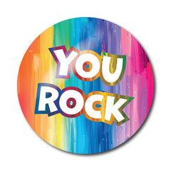 Well Done Rainbow Stickers by School Badges UK