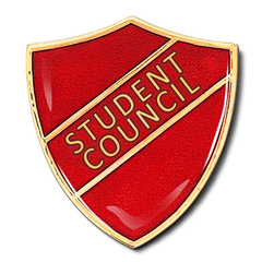 Student Council Shield Badge by School Badges UK