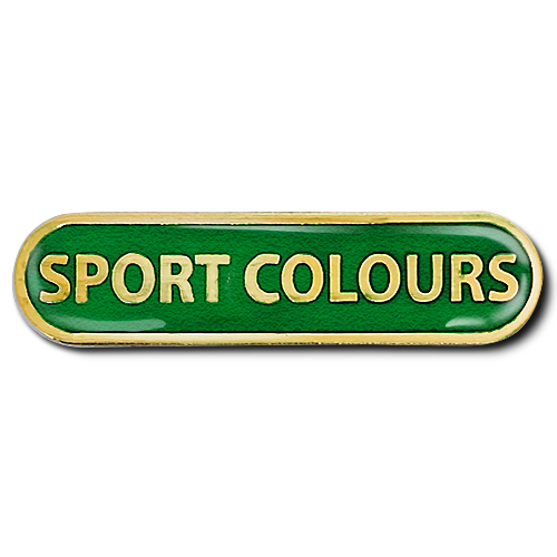 Sport Colours Bar Badge by School Badges UK