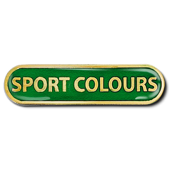 Sport Colours Bar Badge by School Badges UK